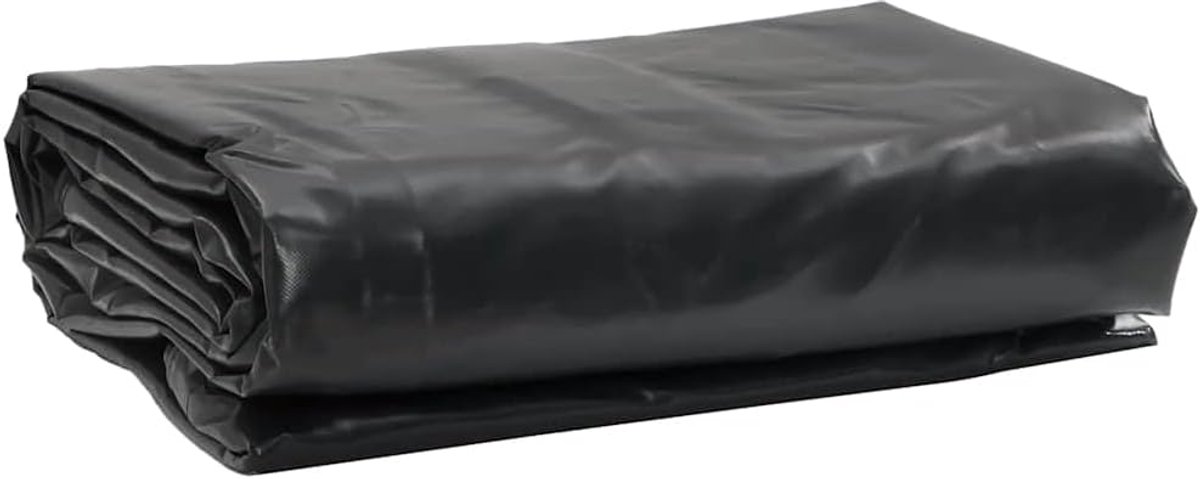 Afdekzeil Canvas - Beschermhoes Waterdicht - Buiten Beschermen - Met Metalen Ogen - 3x3 Meter - Antraciet