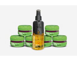 Nish Man Hair Wax 05 Keratin - 6 stuks