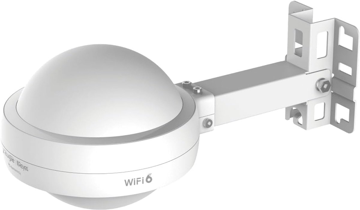 Outdoor WiFi Access Point - Draadloos Netwerk - Buitenbereik Uitbreiden - Wi-Fi 6 Technologie - 50x50x28 cm - Meerkleurig