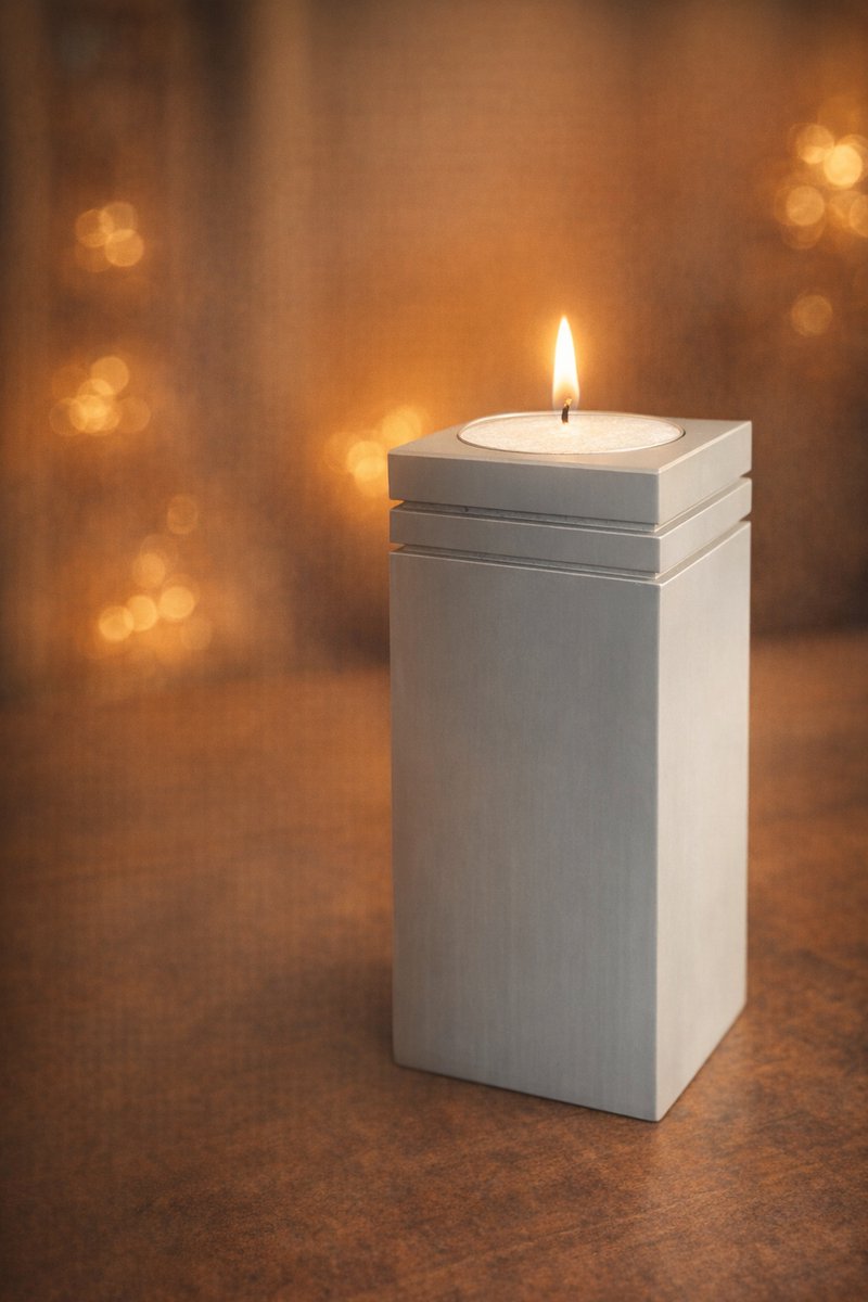 aluminium mini Urn