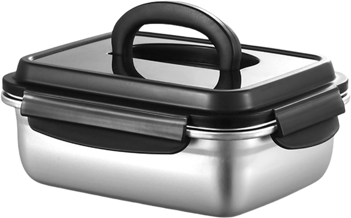 Vacuüm Voedselcontainer - Vacuümafsluitbare Doos - Verse Producten Bewaren - Lekvrij En Handig - 23.5x18.5x10cm