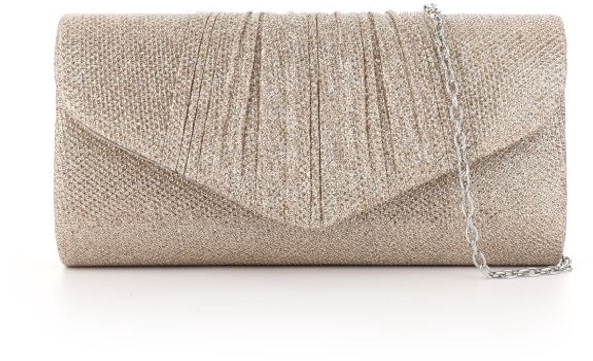 Party clutch - CHAMPAGNE