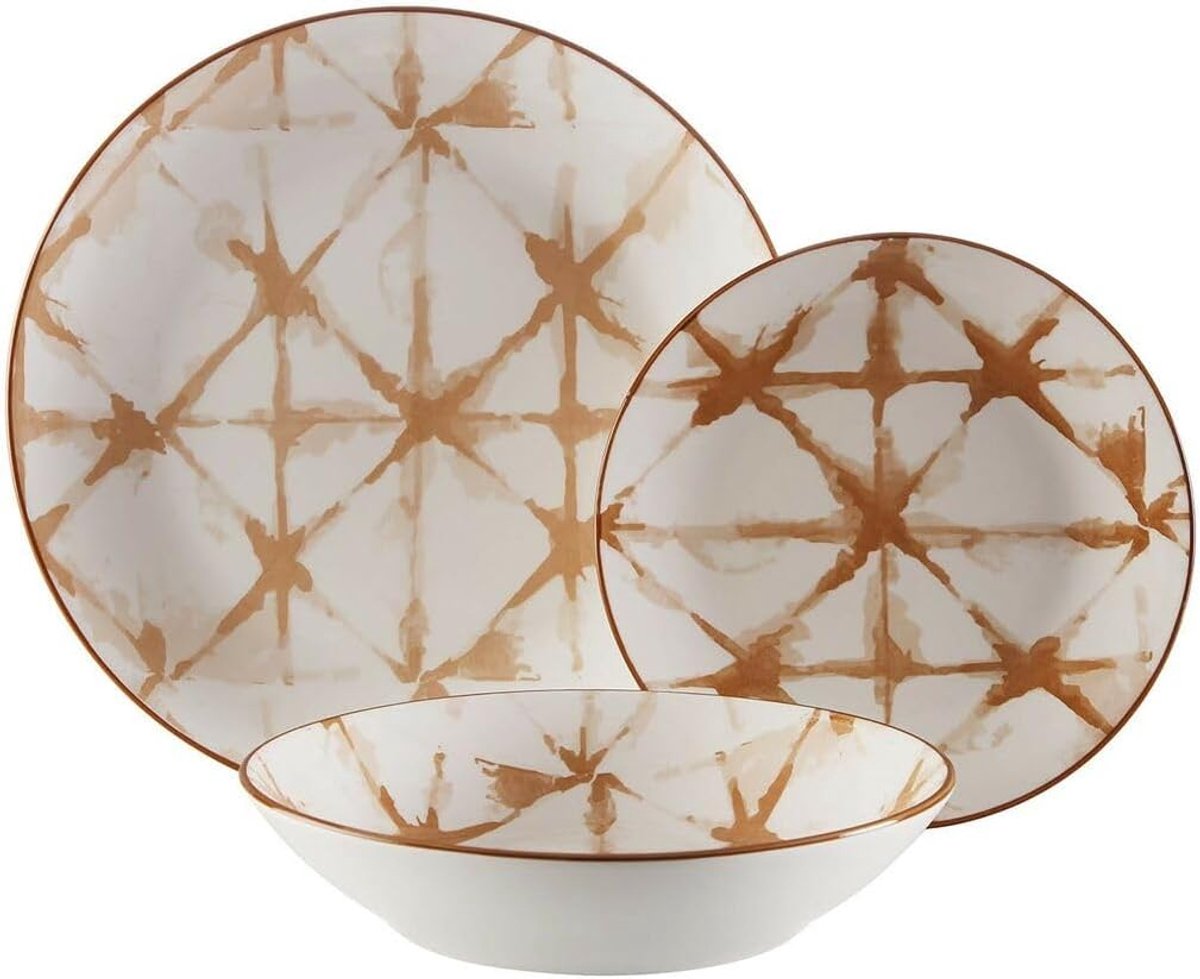Porseleinen Servies - Dinerset - Dagelijks Gebruik - 18 Delig - 8.75 kg