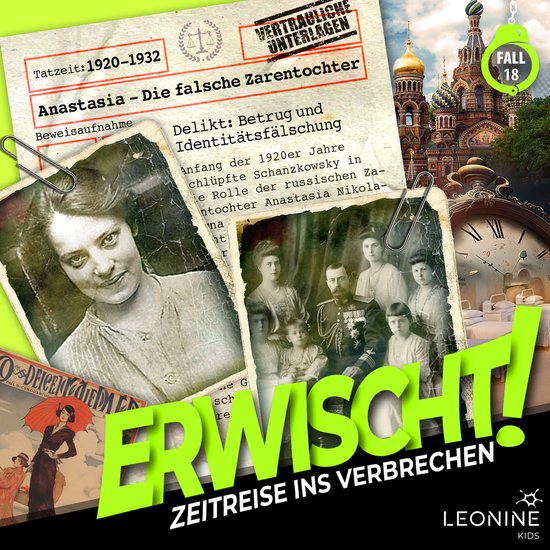 Folge 18: Anastasia - Die falsche Zarentochter - cover