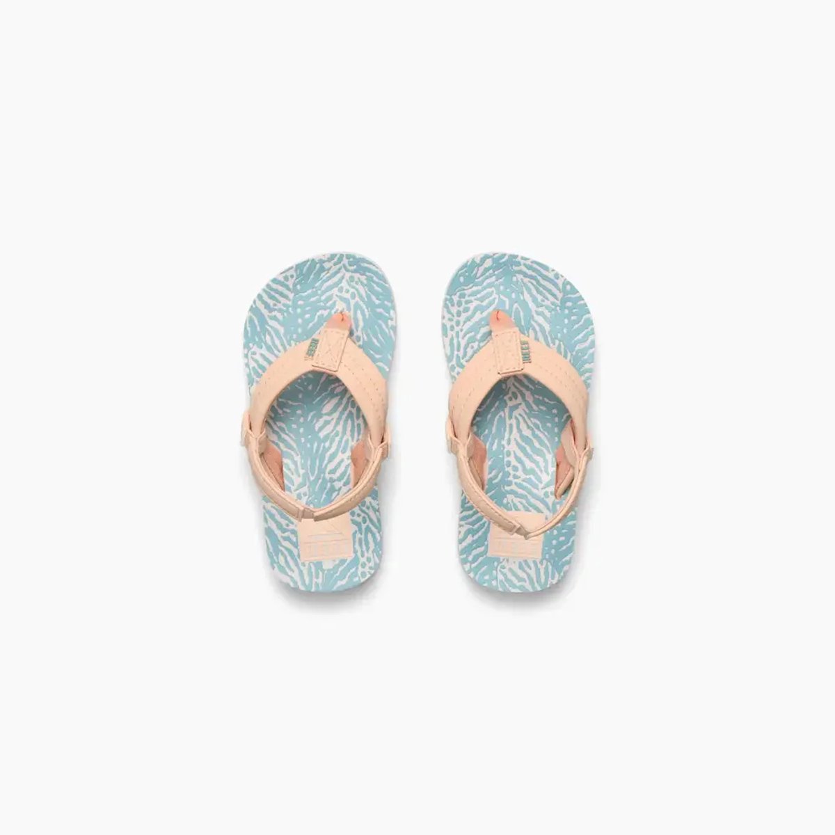 Reef teenslipper Ahi Meisjes peachblue animal Blauw