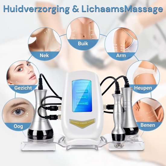 Lichaam Cavitatie Machine - Anti-Cellulitis Apparaat - Huidverstrakking ...