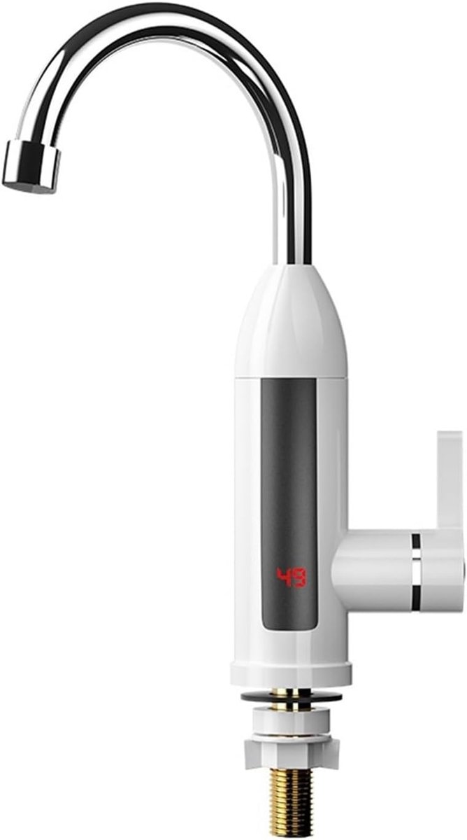 Elektrische Kraan - Direct Warm Water - Keuken Gebruik - Snelle Verwarming - 10x10mm