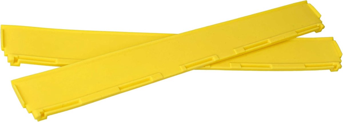 Wisser Rubber - Vervangende Blad - Streeploos Reinigen - Perfecte Pasvorm - 28 cm Lengte - Geel