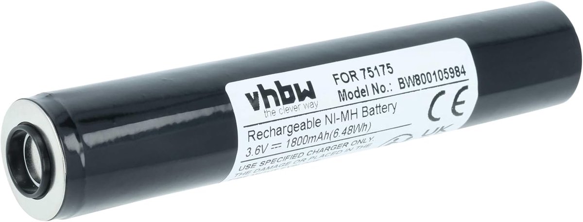 Vervangende Accu - Zaklamp Batterij - Hoofdlamp Opladen - Hoge Capaciteit - 36 Volt 1800mAh