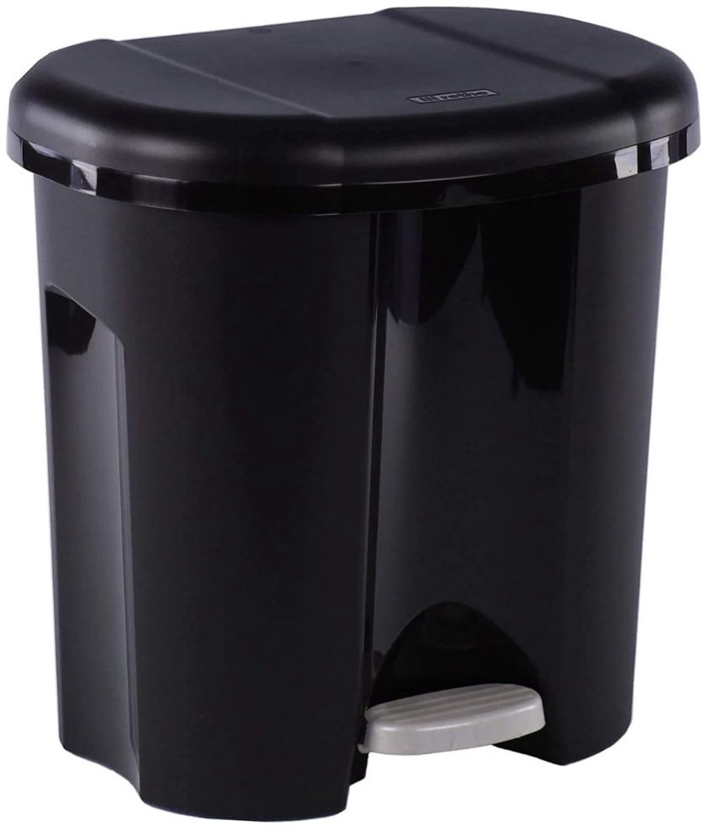 FlexVer® Duo Prullenbak - Waste Bin - Afvalbak - 2 X 10L - Zwart