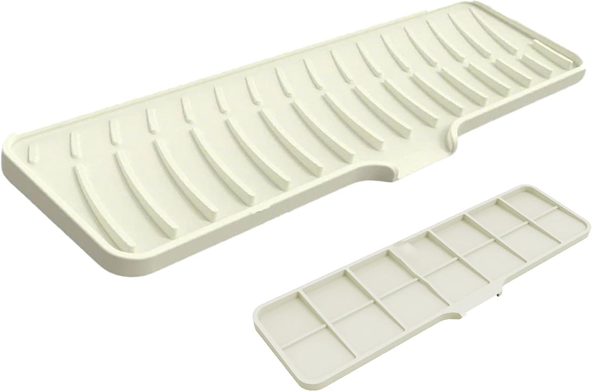 Gootsteenkraanmat - Aanrechtmat Spatvanger - Keuken Droog Houden - Antislip Siliconen - 42