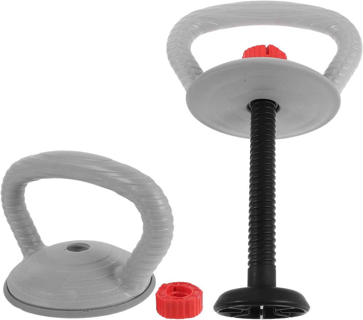 Verstelbare Kettlebell Grip - Halter Handvat Converter - Krachttraining Thuis - Antislip Dikke Handgrepen