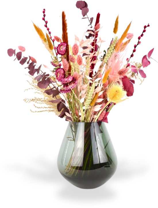 Droogbloemen Natuurlijk Bloemen – Golden Mix – 50 cm