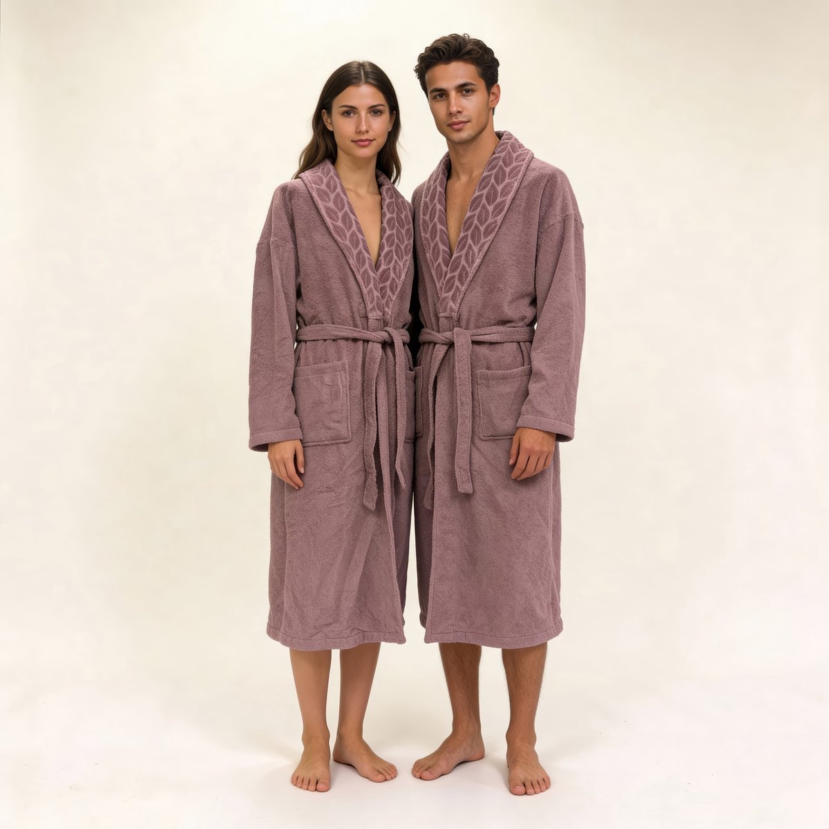 Nurpak Luxe Badjas – 100% Katoen – 330 GSM – Zacht & Hoog Absorberend – Unisex