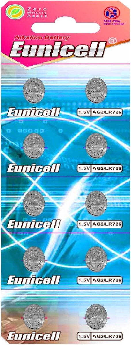 Knoopcel Batterijen - Kleine Batterijen - Apparaten Voeden - Kwikvrij Ontwerp - 1.5 Volt