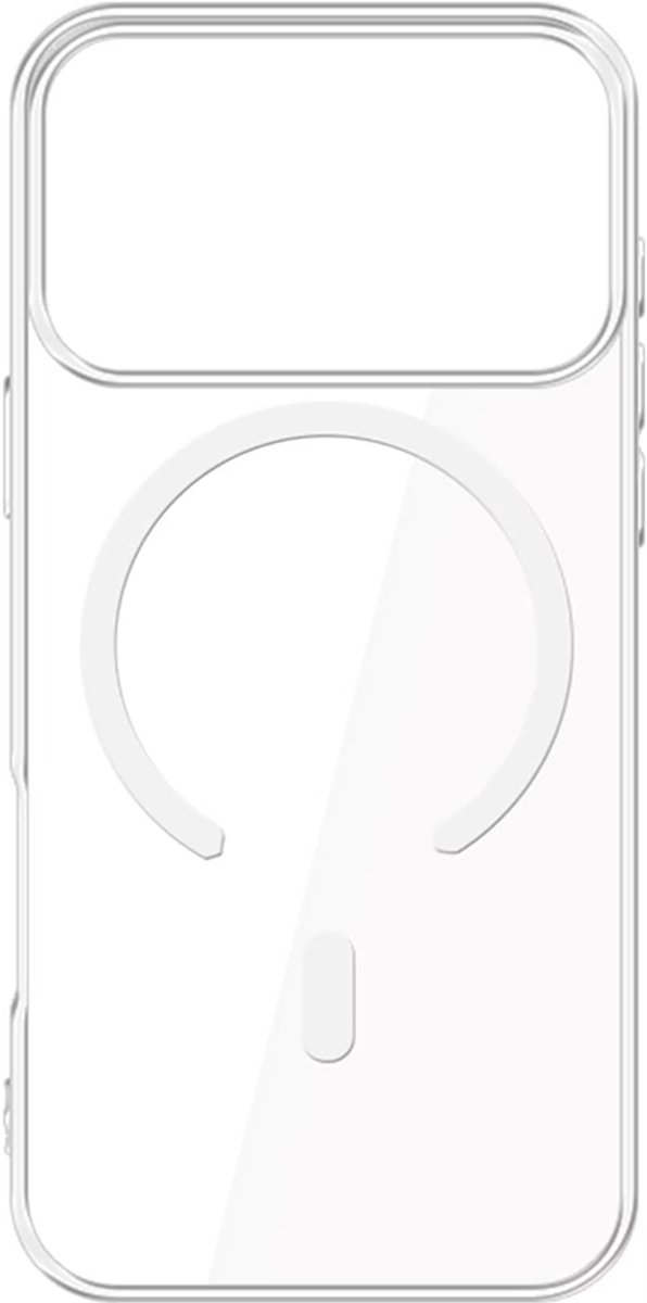 3MK Clear MagCase mobiele telefoon behuizingen 16 cm (6.3") Hoes Transparant