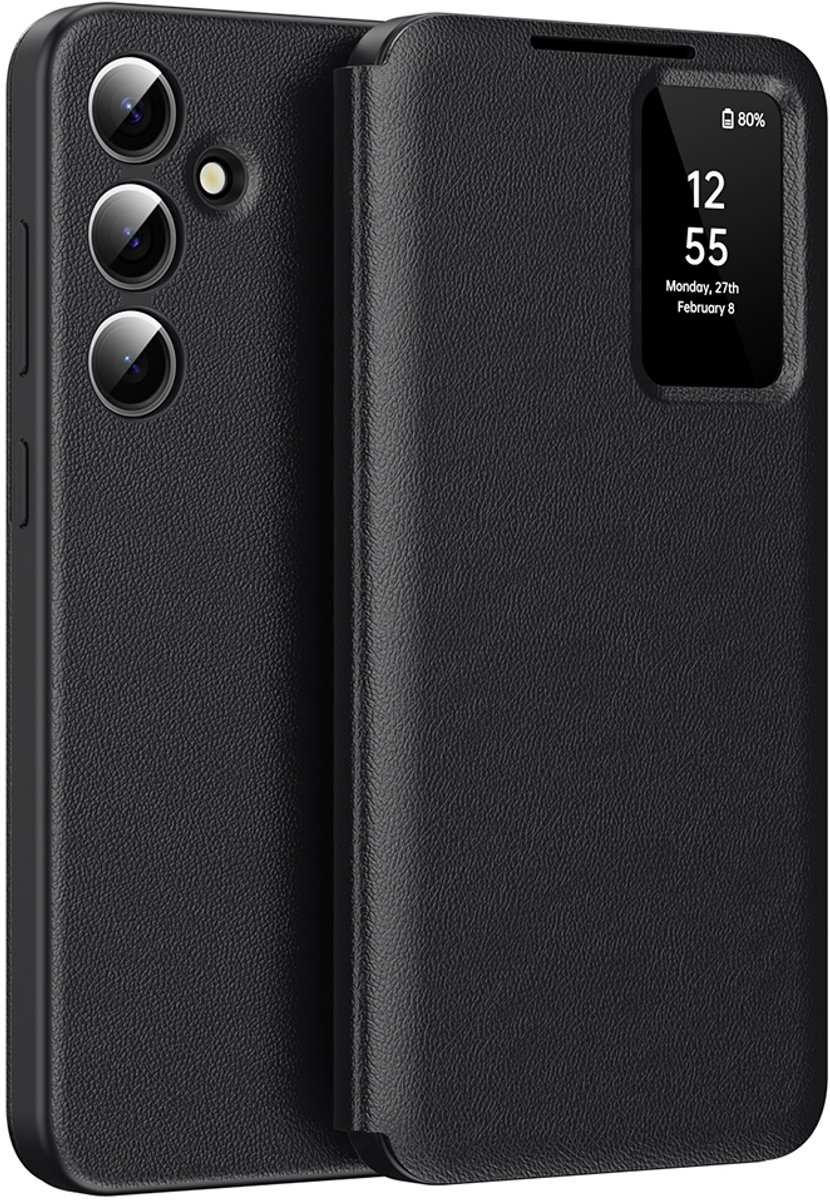 Techsuit - SmartView Series - Samsung Galaxy S24 Plus - Black