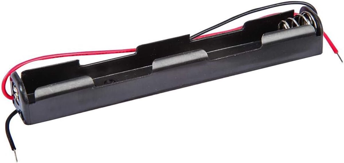 Batterijhouder - Stroomhouder - Apparaten Voeden - Bedraad Ontwerp - 2x AA