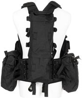 Tactisch vest, multifunctioneel vest, outdoor snelsluiting Tactisch militair vest voor heren, verstelbare schouderriem, voor lichte uitrusting (C