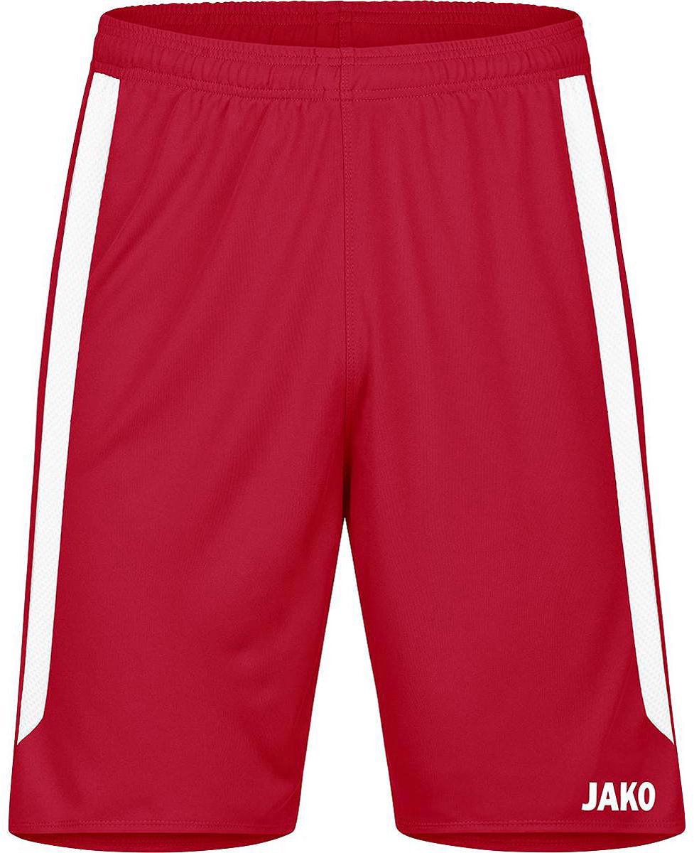 Jako Power Short Kinderen - Rood / Wit | Maat: 164
