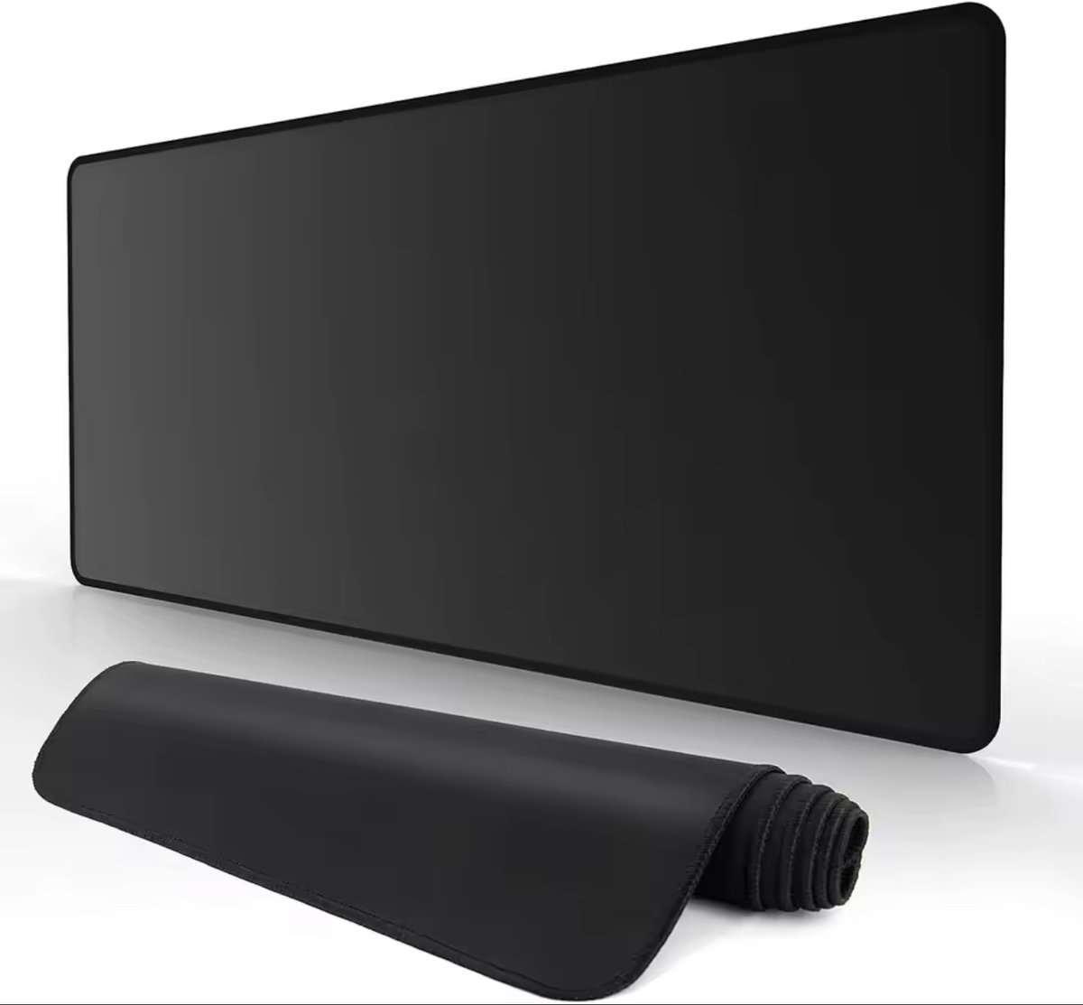 Bureau Onderlegger XXL 80x30 cm – Zwarte Gaming Muismat – Antislip Rubber – Waterbestendig – Strak & Elegant Design