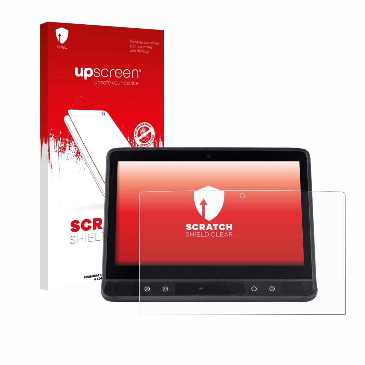 upscreen - Screenprotector voor Tobii Dynavox TD I-16 - Folie Beschermfolie transparant