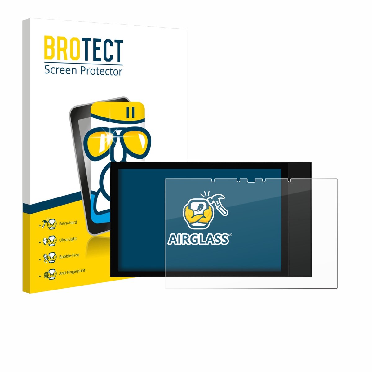 Screenprotector voor Shelly Wall Display XL Beschermglas transparant