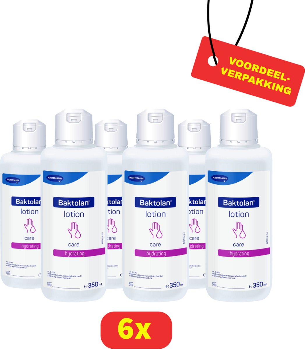 6 x Baktolan Lotion Pure 350ml - Voordeelverpakking