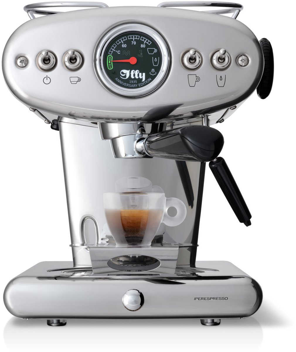 illy - X1 Anniversary Iperespresso - Eco Mode - Chroom