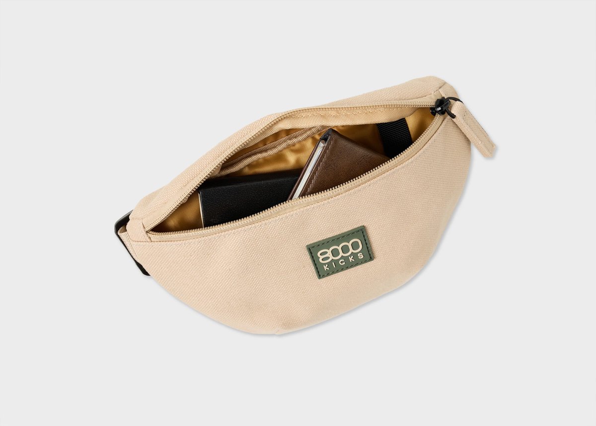 8000kicks Hemp Fanny Pack