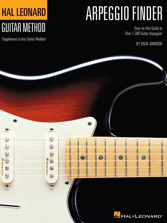 Hal Leonard Méthode de Guitare ARPEGGIO FINDER, guide facile à utiliser pour plus de 1.300 arpèges de guitare.