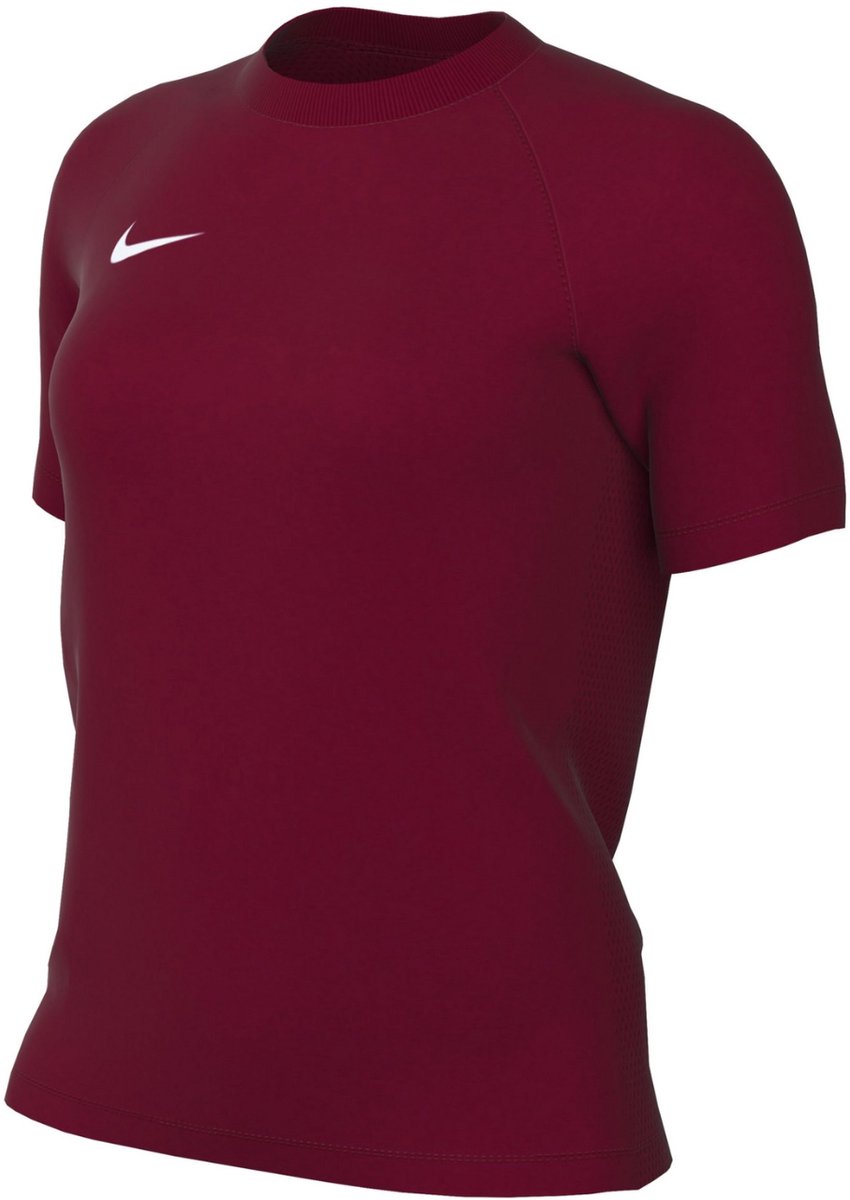 Nike Team T-shirt Dames Dri-FIT Park VIII Bordeauxrood - Maat 2XL