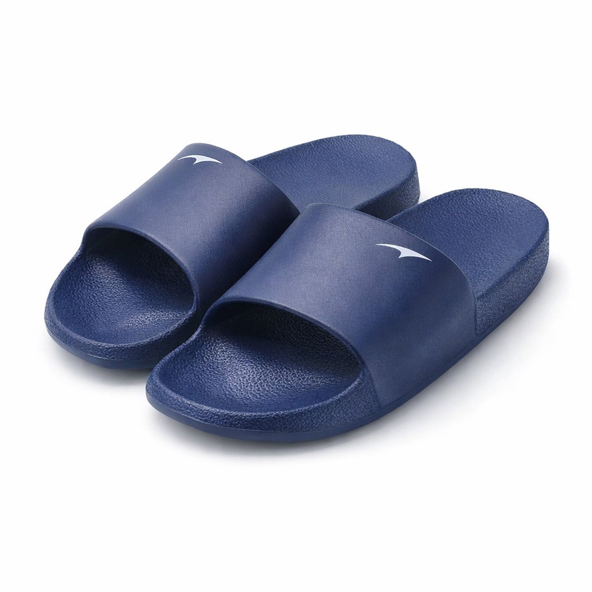 Badslippers Heren & Dames | Slippers Volwassenen Unisex | Comfort Slippers | Anti Slip & Waterbestendige Slippers | Strand Slippers | Zwembad Slippers | Lichtgewicht Slippers | Ergonomisch Voetbed | Sport Slippers | Navy Blauw | Maat 39