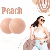 Nipple Covers / Tepelcovers Siliconen – Herbruikbaar & Zelfklevend – Onzichtbare Tepelstickers – Plak BH Zonder Bandjes – Strapless & Rugloze Kleding – 4 Kleuren