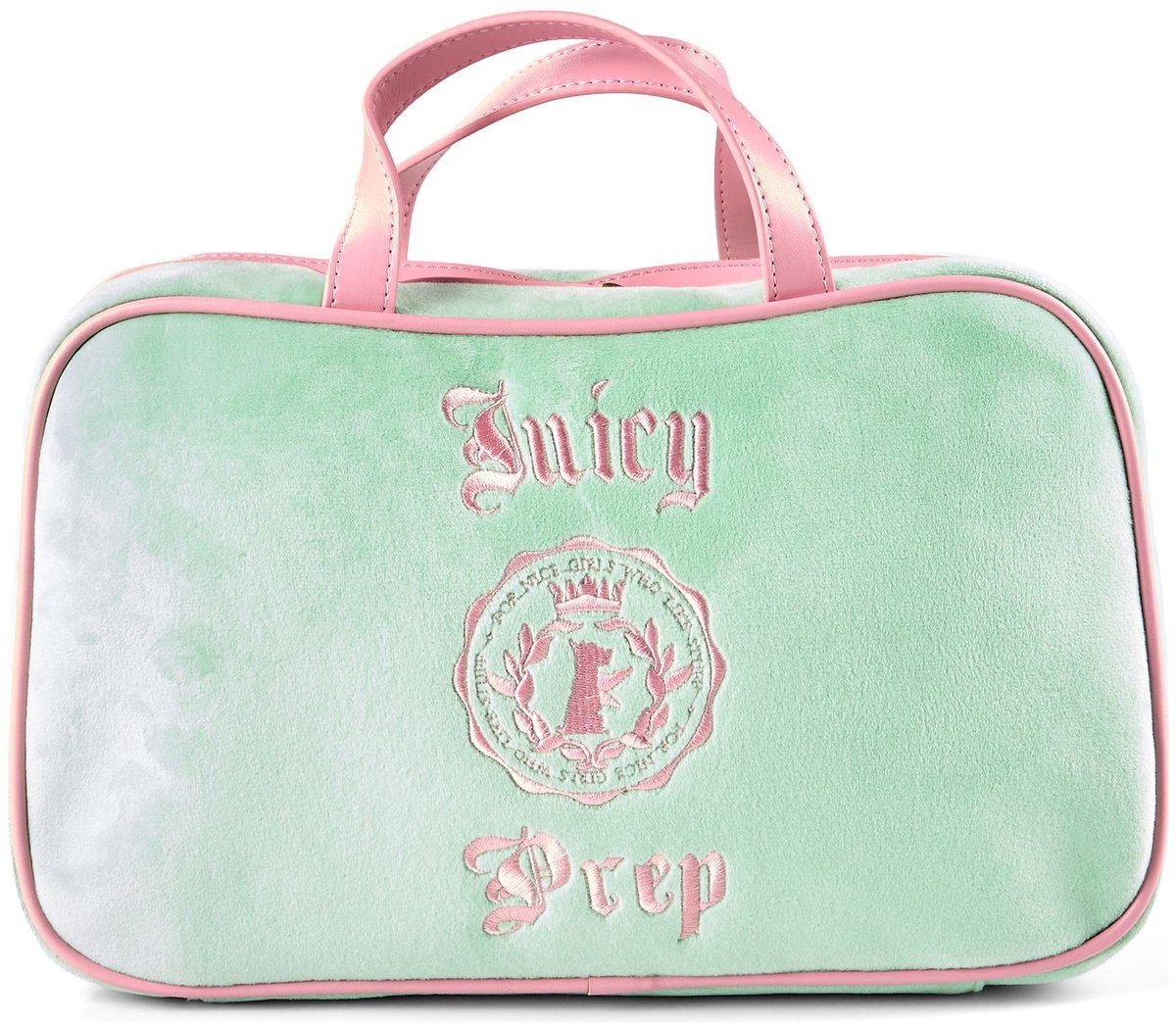 Juicy Couture Juicy Prep Beautycase 33 cm - 6 L - Ritssluiting - pistachio green