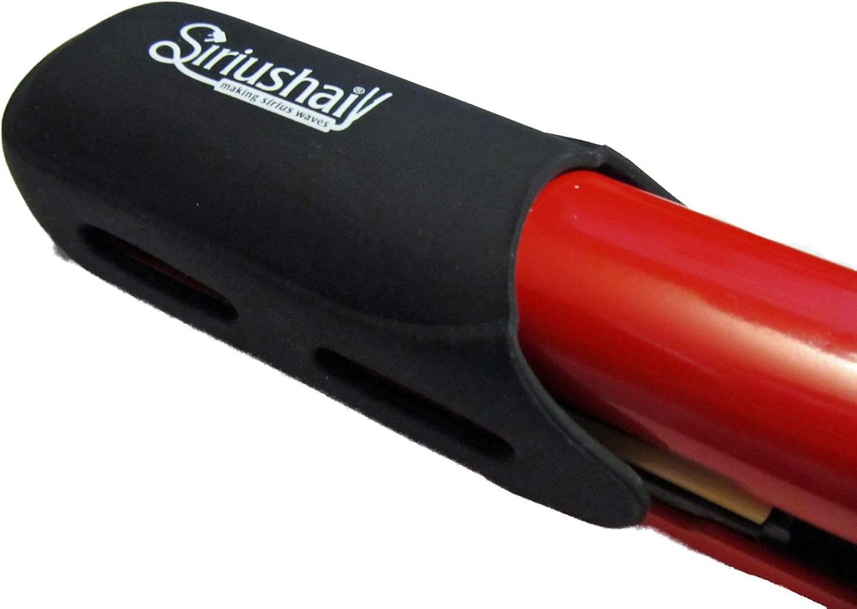 Hittebeschermer Stijltang - Styling Tool Cover - Veilig Opbergen - Hittebestendig Siliconen - Compact Lichtgewicht - Zwart