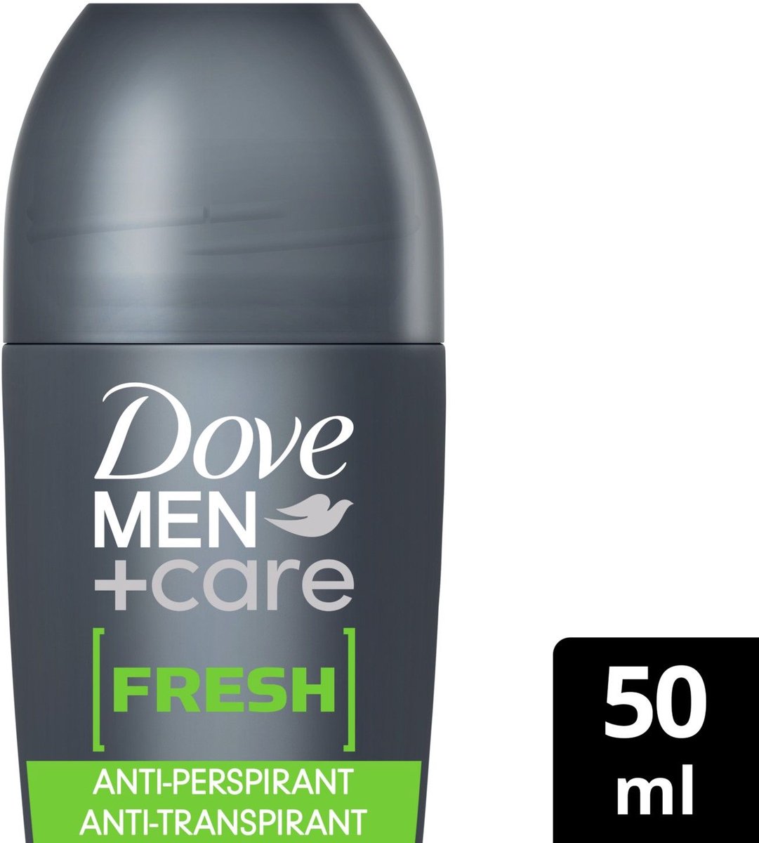 Dove Men+Care Men+Care Anti-Transpirant Deodorant Roller - Fresh - hard tegen zweet, zacht voor je huid 50 ml