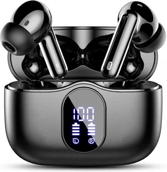 SBG Draadloze Oordopjes - Bluetooth 5.4 Headset - Noise Cancelling