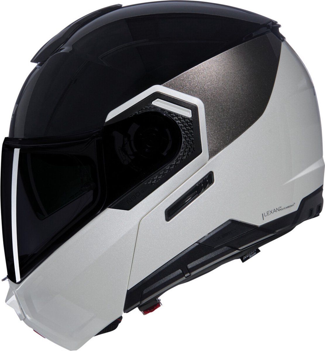 Nolan N90-3 06 Verniciatura Speciale 343 Zwart Pearl Glossy Systeemhelm - Helm