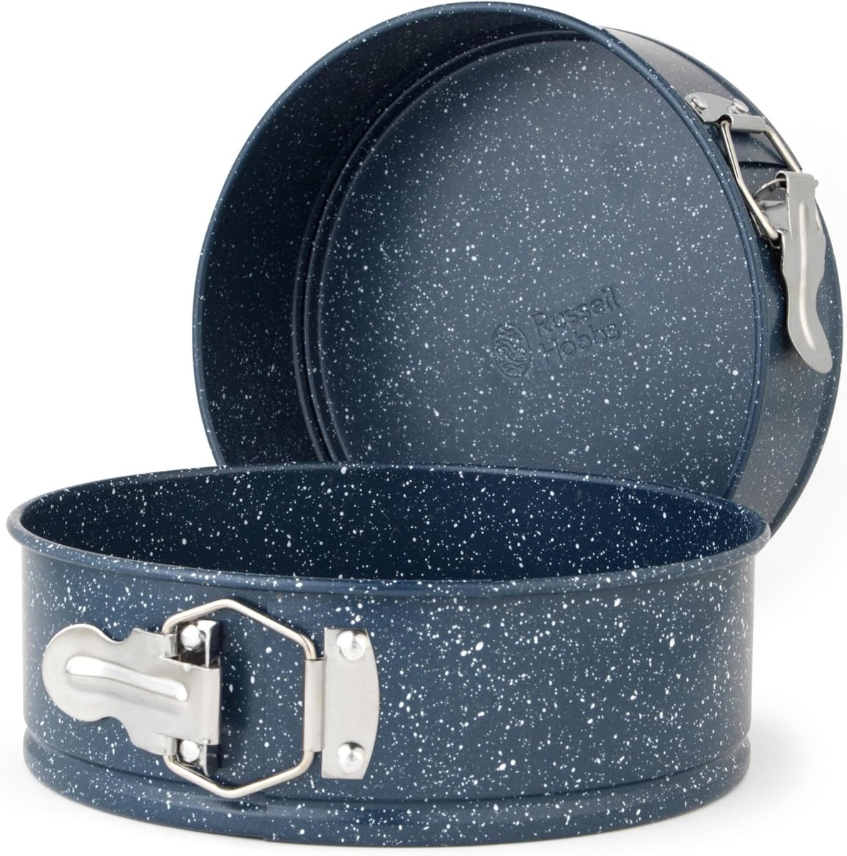 Springvorm Bakvormen - Cakevorm Set - Taarten Bakken - Losse Bodem - 24 cm Rond - Blauw