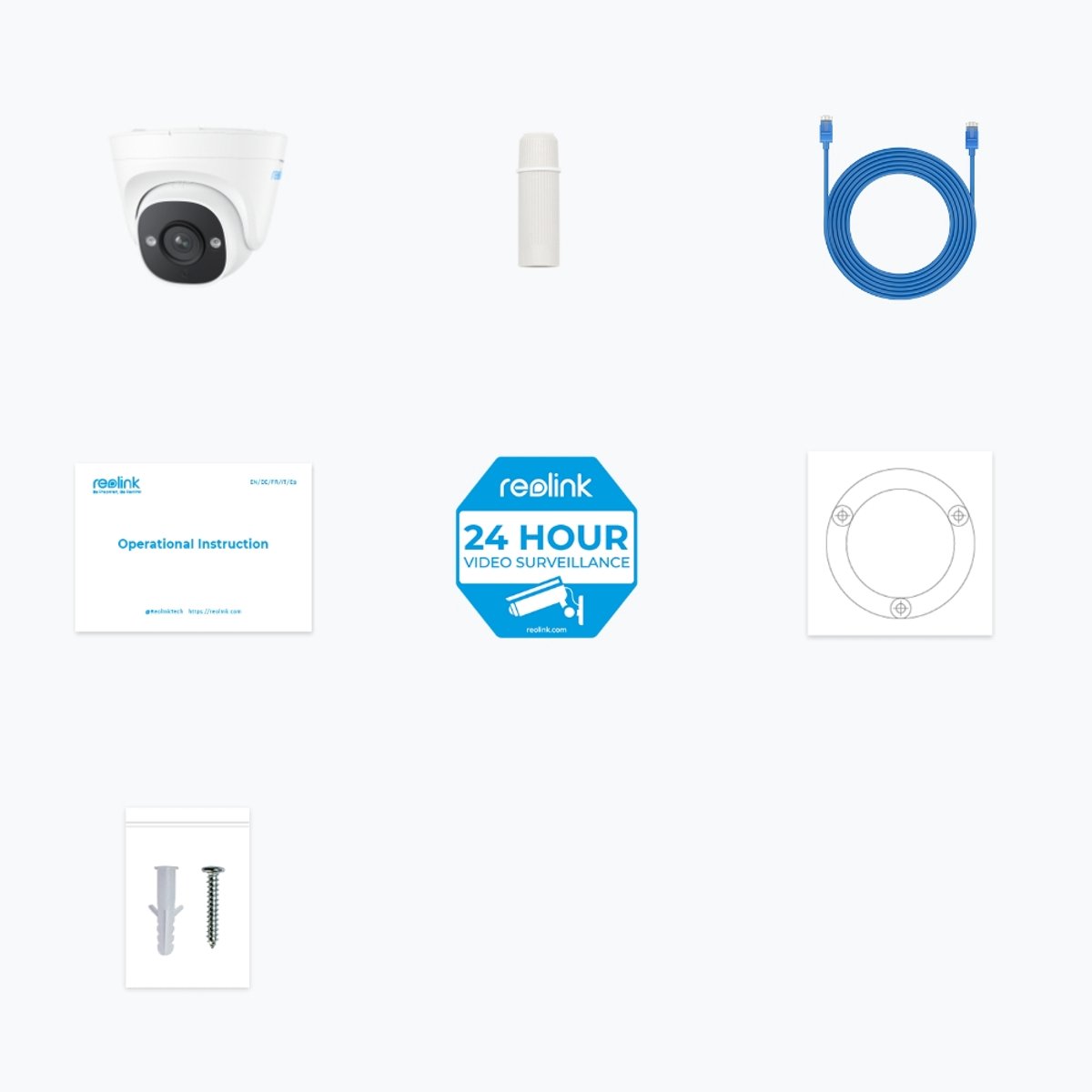 Reolink 2K 5MP PoE Beveiligingscamera met Nachtzicht 30m - CET PRODUCT SERVICE SP. Z O.O. - €61,95