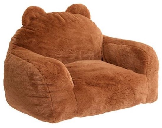 Atmosphera Kids Kinderfauteuil Mamad Beer - 60x52x65cm - Bruin — afbeelding 4