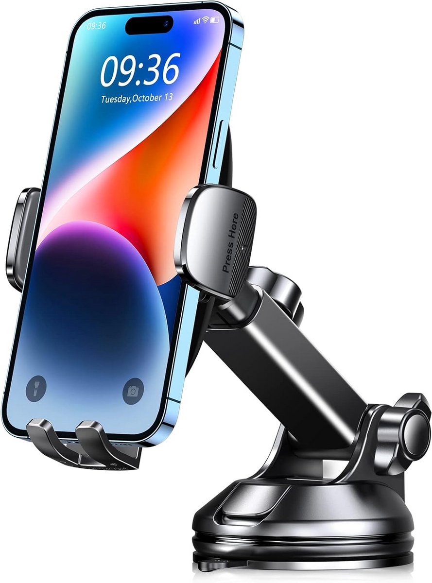 Telefoonhouder Auto – Universele Autohouder – Zuignap Houder - smartphone houder