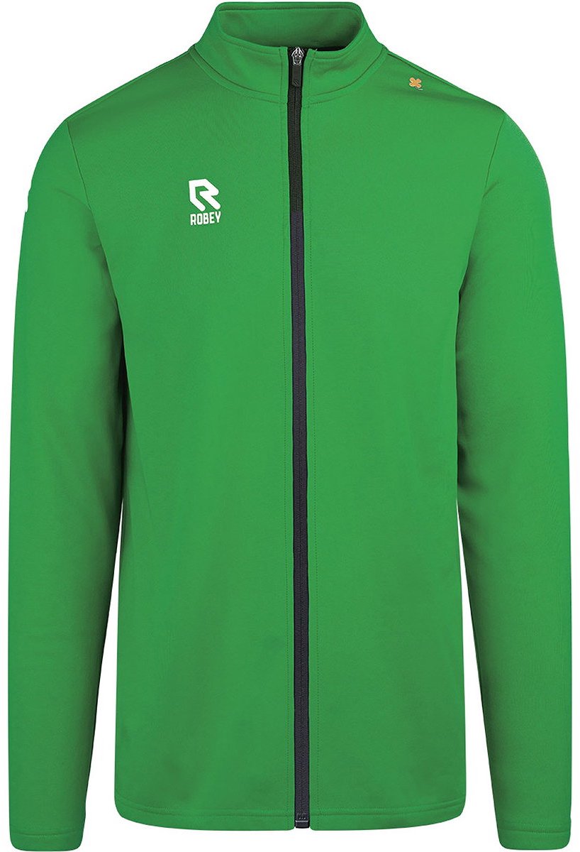 Robey Crossbar Polyestervest Kinderen - Groen | Maat: 116