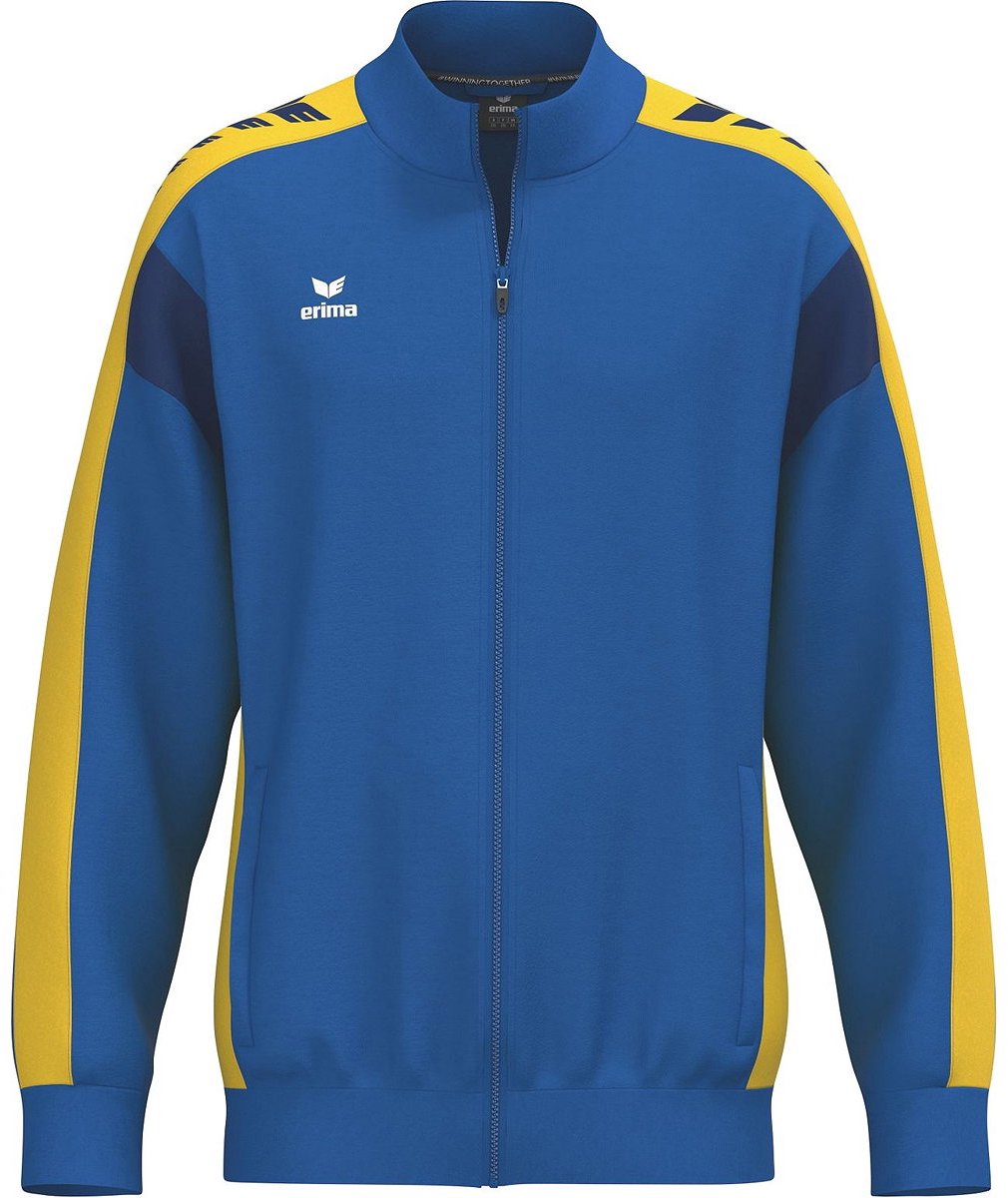 Erima Celebrate 125 Trainingsjack Heren - New Royal / Geel | Maat: XS