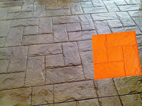 Betonmal Griekse Plaat - Betonafwerking mal - Bestraten Tuin Oprit