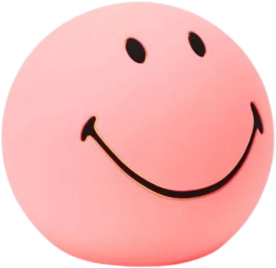 Mr Maria - Smiley® Bundle of Light - 11 cm - LED lamp - Nachtlampje - Roze van Merkloos — afbeelding 2