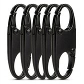 Anti-Diefstal Zipper Lock Set – Rugzak / Bagage Ritssluiting Beveiliging Clips – Backpacks & Tassen Accessoire – Reis & School – Set van 5