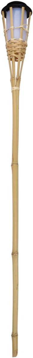 Solar torch bamboo