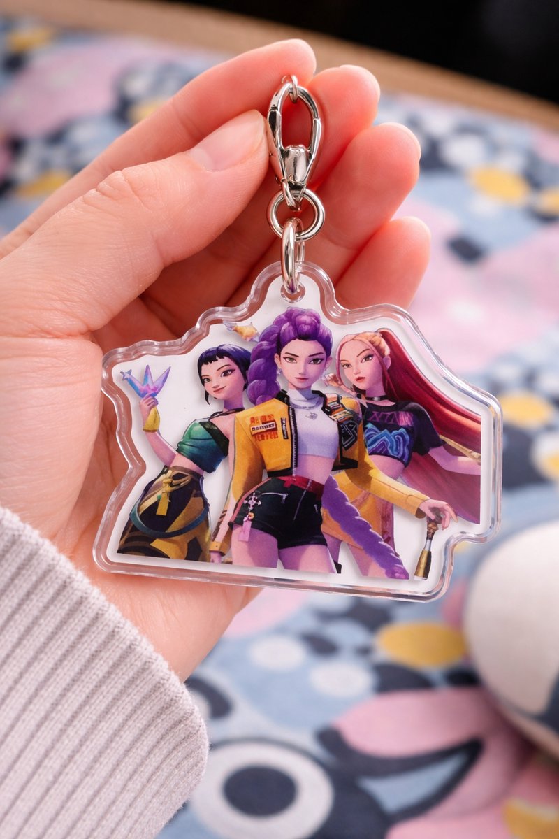 Kpop Demon Hunters Sleutelhanger 2 KOPEN 1 BETALEN